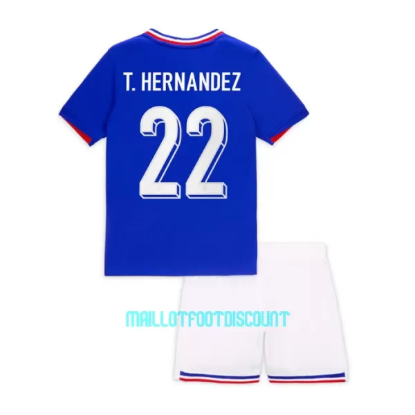 Kit De Football France Theo Hernandez 22 Enfant Domicile Euro 2024