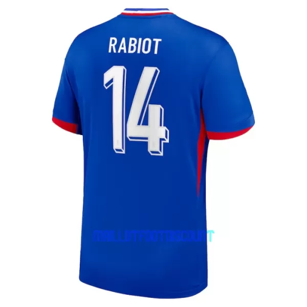 Maillot De Foot France Adrien Rabiot 14 Domicile Euro 2024