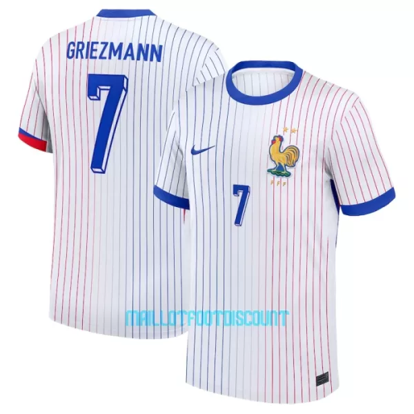 Maillot De Foot France Antoine Griezmann 7 Extérieur Euro 2024