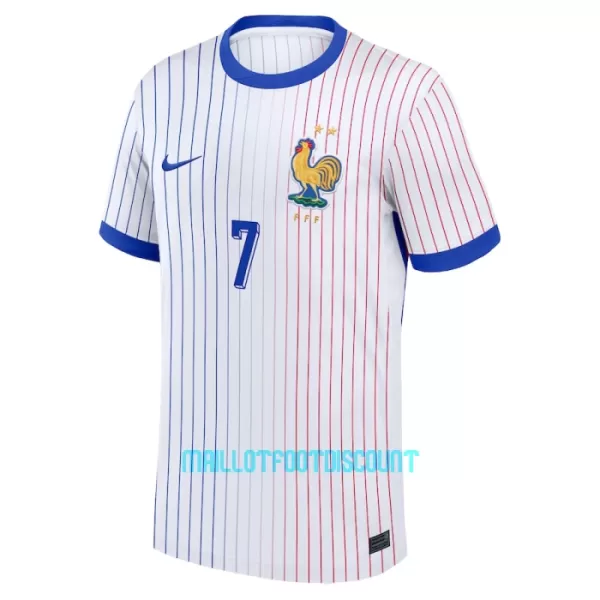 Maillot De Foot France Antoine Griezmann 7 Extérieur Euro 2024