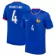 Maillot De Foot France Dayot Upamecano 4 Domicile Euro 2024