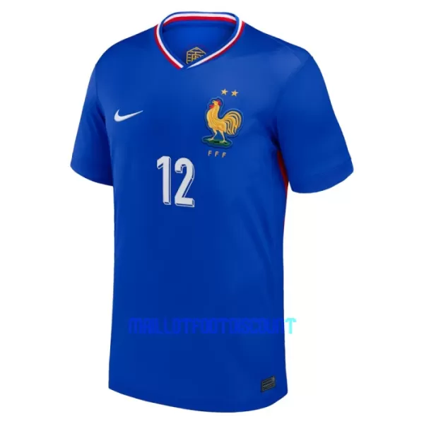 Maillot De Foot France Kolo Muani 12 Domicile Euro 2024