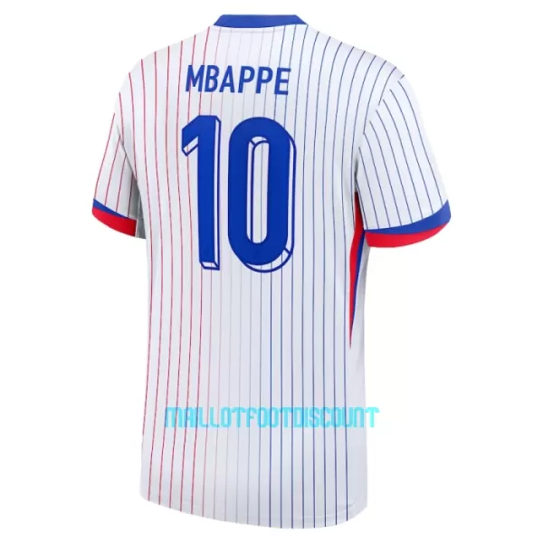 Maillot De Foot France Kylian Mbappé 10 Extérieur Euro 2024