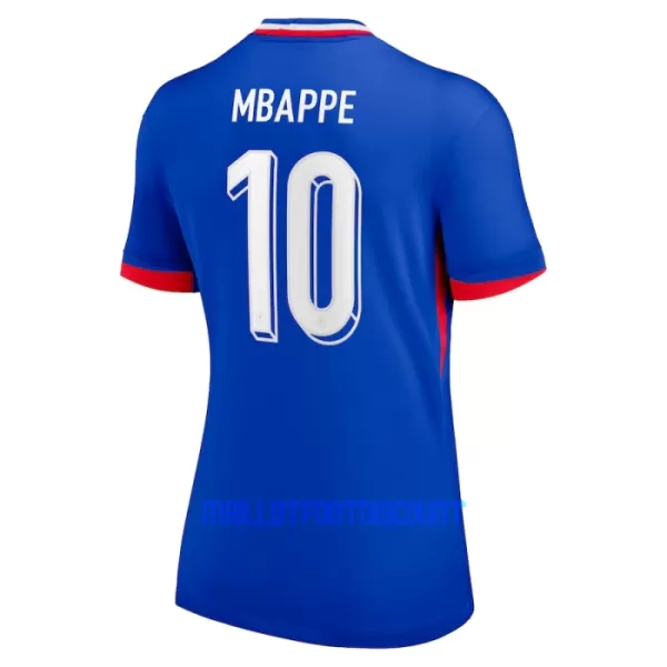 Maillot De Foot France Kylian Mbappé 10 Femme Domicile Euro 2024