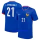 Maillot De Foot France L. Hernandez 21 Domicile Euro 2024