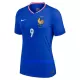 Maillot De Foot France Olivier Giroud 9 Femme Domicile Euro 2024