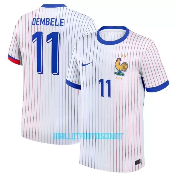 Maillot De Foot France Ousmane Dembélé 11 Extérieur Euro 2024