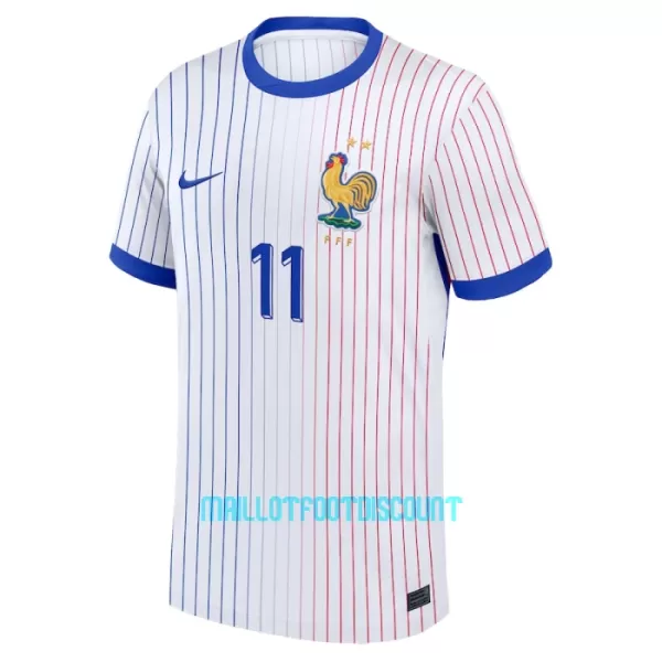 Maillot De Foot France Ousmane Dembélé 11 Extérieur Euro 2024