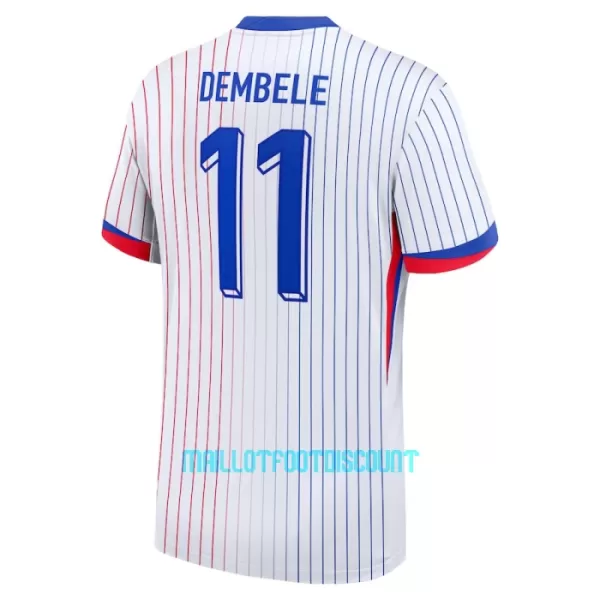 Maillot De Foot France Ousmane Dembélé 11 Extérieur Euro 2024