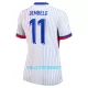 Maillot De Foot France Ousmane Dembélé 11 Femme Extérieur Euro 2024