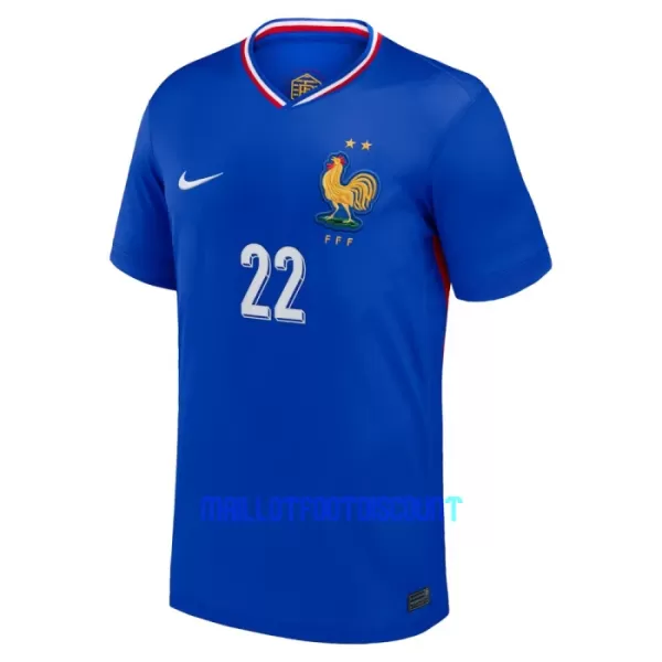 Maillot De Foot France Theo Hernandez 22 Domicile Euro 2024