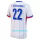 Maillot De Foot France Theo Hernandez 22 Extérieur Euro 2024