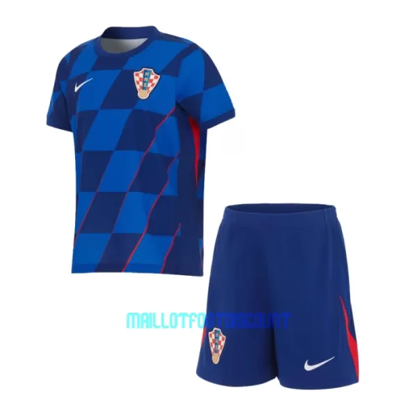 Kit De Football Croatie Enfant Extérieur Euro 2024