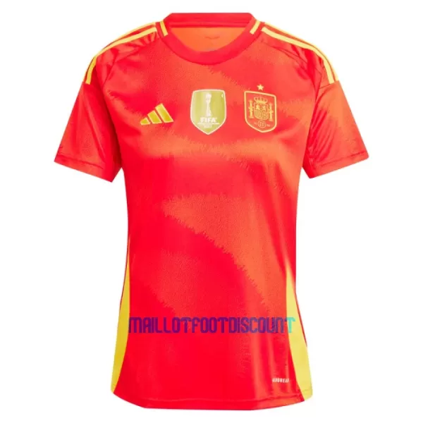 Maillot De Foot Espagne Femme Domicile Euro 2024