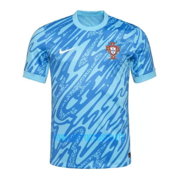 Maillot De Foot Gardien Portugal Euro 2024 Bleu