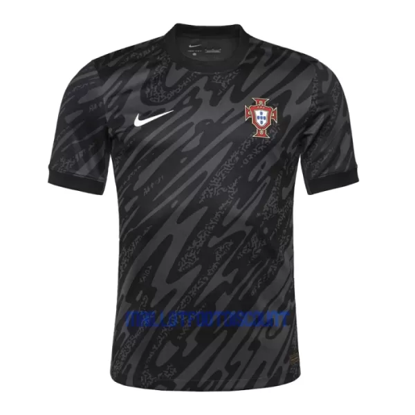 Maillot De Foot Gardien Portugal Euro 2024 Noir