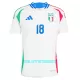 Maillot De Foot Italie Barella 18 Extérieur Euro 2024