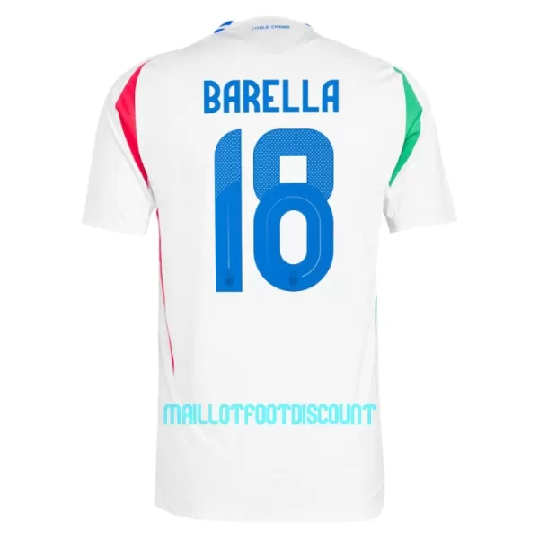 Maillot De Foot Italie Barella 18 Extérieur Euro 2024