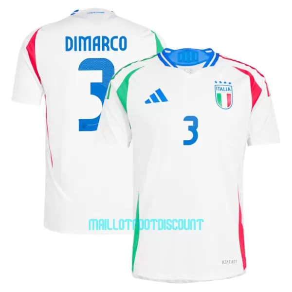 Maillot De Foot Italie DiMarco 3 Extérieur Euro 2024