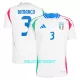 Maillot De Foot Italie DiMarco 3 Extérieur Euro 2024