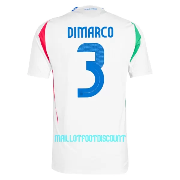 Maillot De Foot Italie DiMarco 3 Extérieur Euro 2024