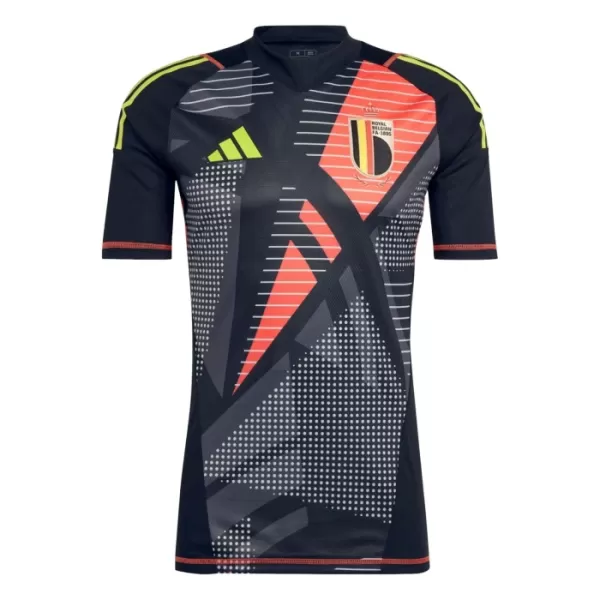 Maillot De Foot Gardien Belgique Euro 2024 Noir