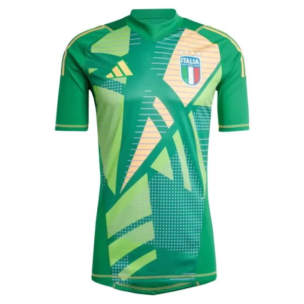 Maillot De Foot Gardien Italie Euro 2024 Vert