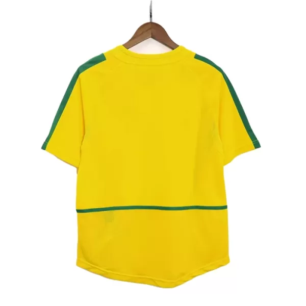 Maillot De Foot Brésil 2002-03 Domicile Retro