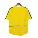 Maillot De Foot Brésil 2002-03 Domicile Retro