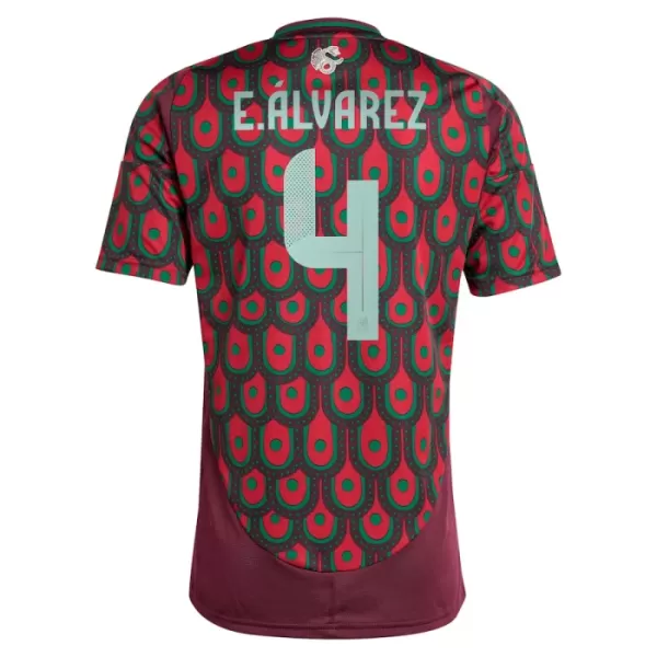 Maillot De Foot Mexique Edson Alvarez 4 Domicile 2024