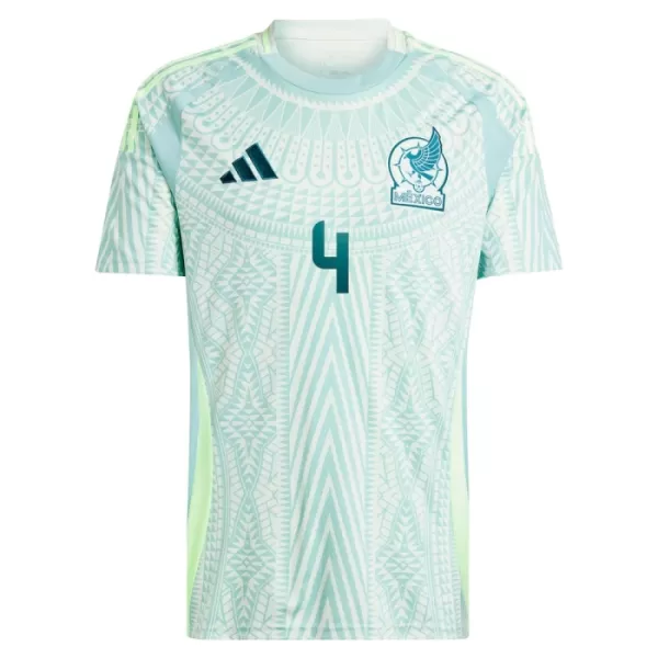 Maillot De Foot Mexique Edson Alvarez 4 Extérieur 2024