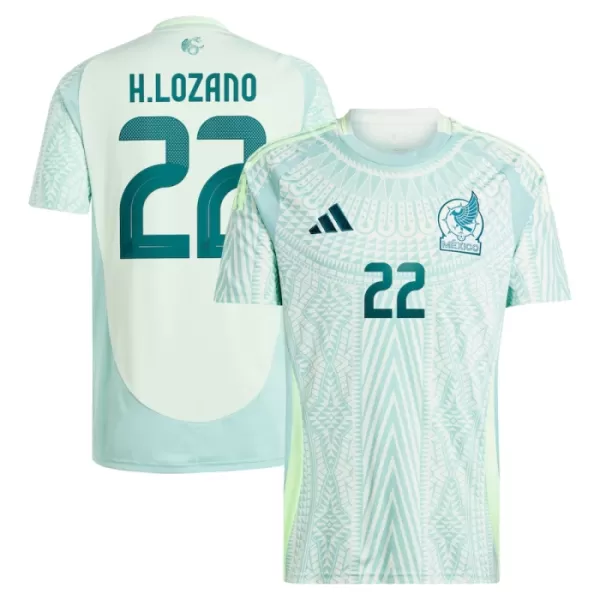 Maillot De Foot Mexique Hirving Lozano 22 Extérieur 2024