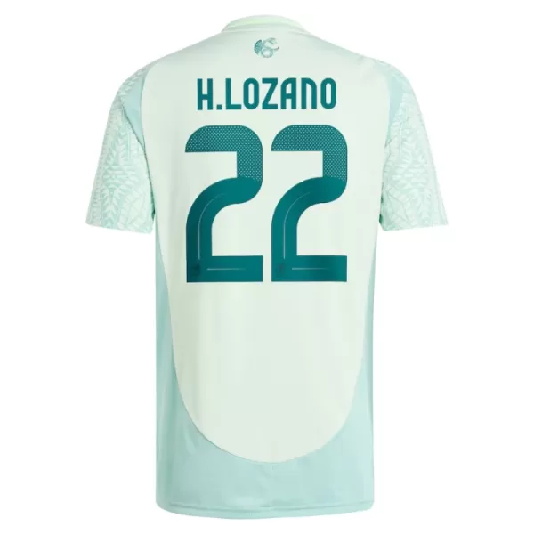 Maillot De Foot Mexique Hirving Lozano 22 Extérieur 2024