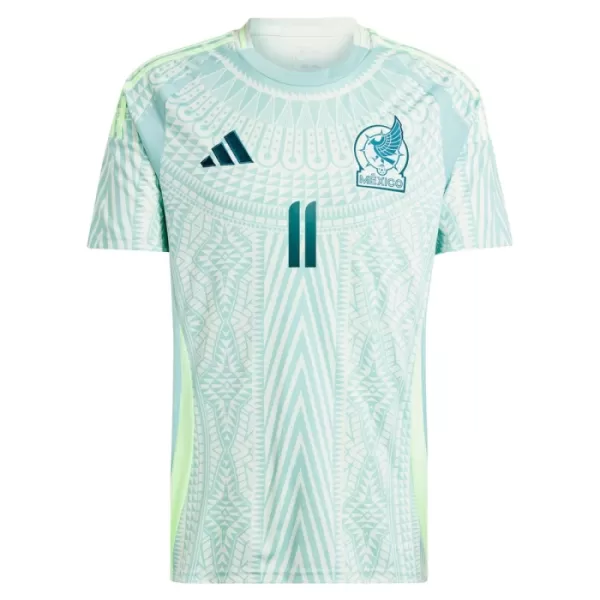 Maillot De Foot Mexique Santiago Gimenez 11 Extérieur 2024