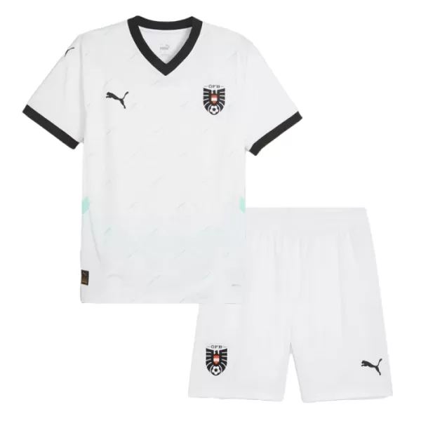 Kit De Football Autriche Enfant Extérieur Euro 2024