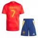 Kit De Football Espagne Álvaro Morata 7 Enfant Domicile Euro 2024