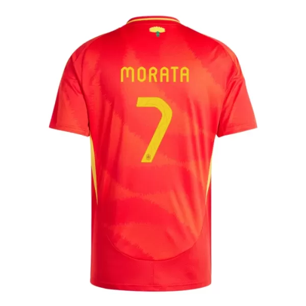 Kit De Football Espagne Álvaro Morata 7 Enfant Domicile Euro 2024