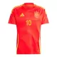 Kit De Football Espagne Dani Olmo 10 Enfant Domicile Euro 2024