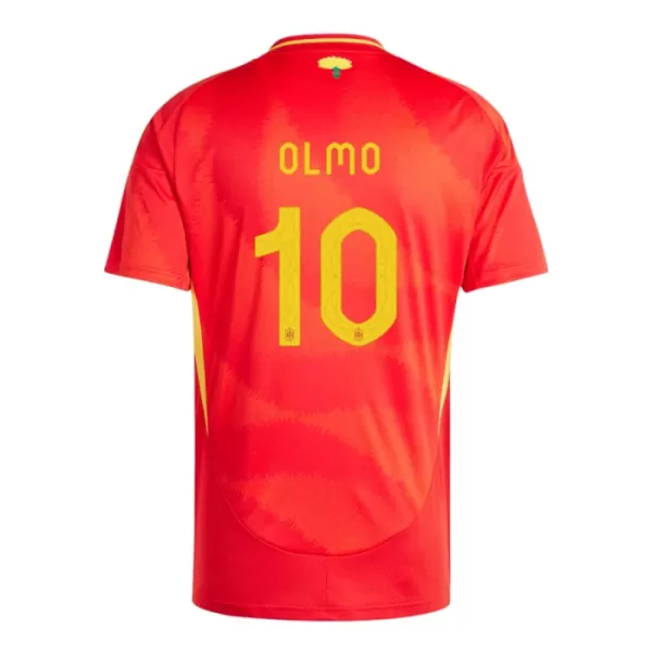 Kit De Football Espagne Dani Olmo 10 Enfant Domicile Euro 2024