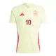 Kit De Football Espagne Dani Olmo 10 Enfant Extérieur Euro 2024