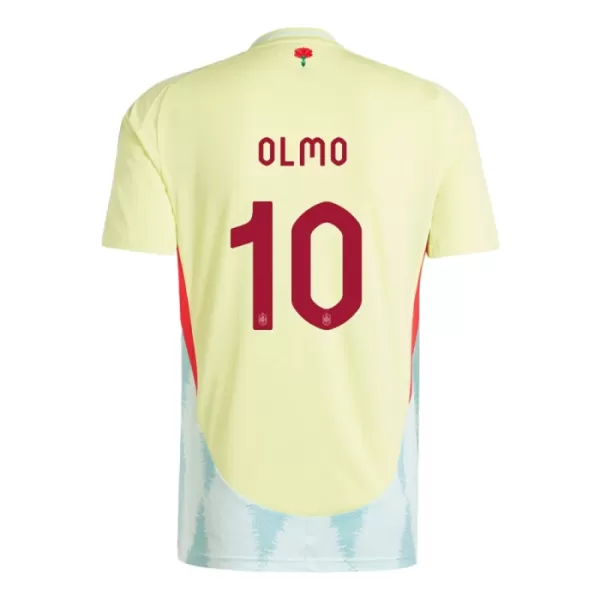 Kit De Football Espagne Dani Olmo 10 Enfant Extérieur Euro 2024