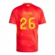 Kit De Football Espagne Pedri 26 Enfant Domicile Euro 2024