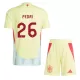 Kit De Football Espagne Pedri 26 Enfant Extérieur Euro 2024