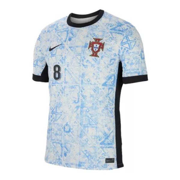 Kit De Football Portugal Bruno Fernandes 8 Enfant Extérieur Euro 2024