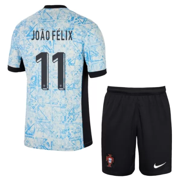 Kit De Football Portugal João Félix 11 Enfant Extérieur Euro 2024