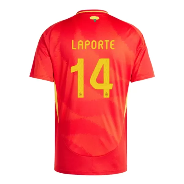 Maillot De Foot Espagne Aymeric Laporte 14 Domicile Euro 2024