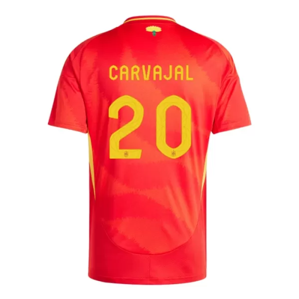 Maillot De Foot Espagne Daniel Carvajal 20 Domicile Euro 2024