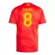 Maillot De Foot Espagne Fabian Ruiz 8 Domicile Euro 2024