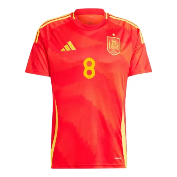 Maillot De Foot Espagne Fabian Ruiz 8 Domicile Euro 2024