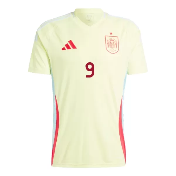 Maillot De Foot Espagne Gerard Moreno 9 Extérieur Euro 2024